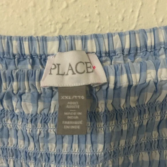 Women’s Blue Gingham Sundress XXL NWT - Picture 5 of 7